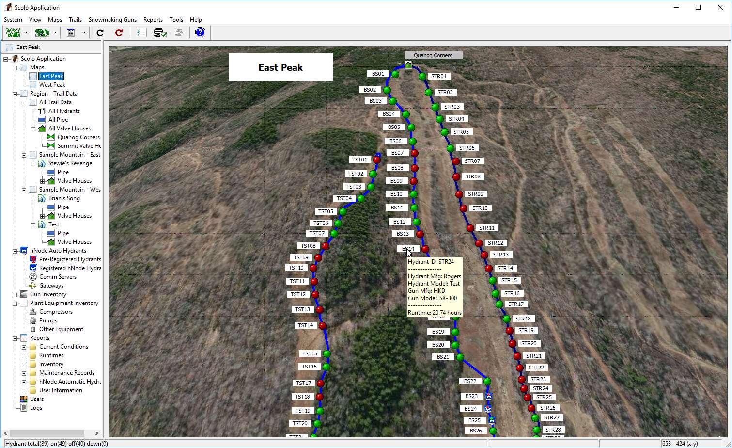 Scolo Map View