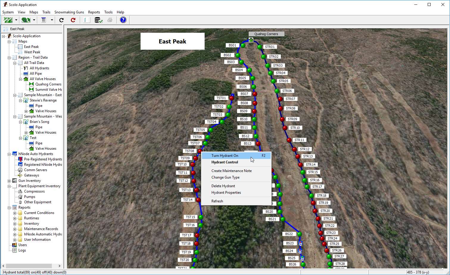 Scolo Map View